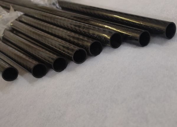 3K Carbon Fiber Tube (Hollow) 14mm(OD) *12mm(ID) * 1000mm(L) - Image 2